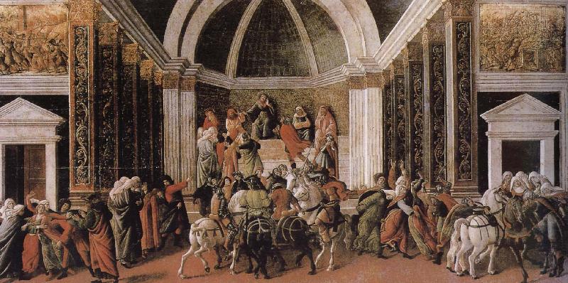 Sandro Botticelli The Story of Virginia Sweden oil painting art